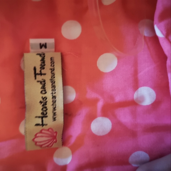 Hearts and Found pink pinup dress - Picture 2 of 3